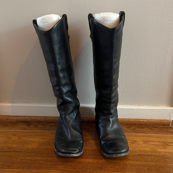 FRYE Melissa Button Boot - Black - Picture 3 of 14